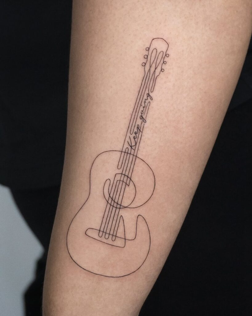 Guitar Tattoo Ideas