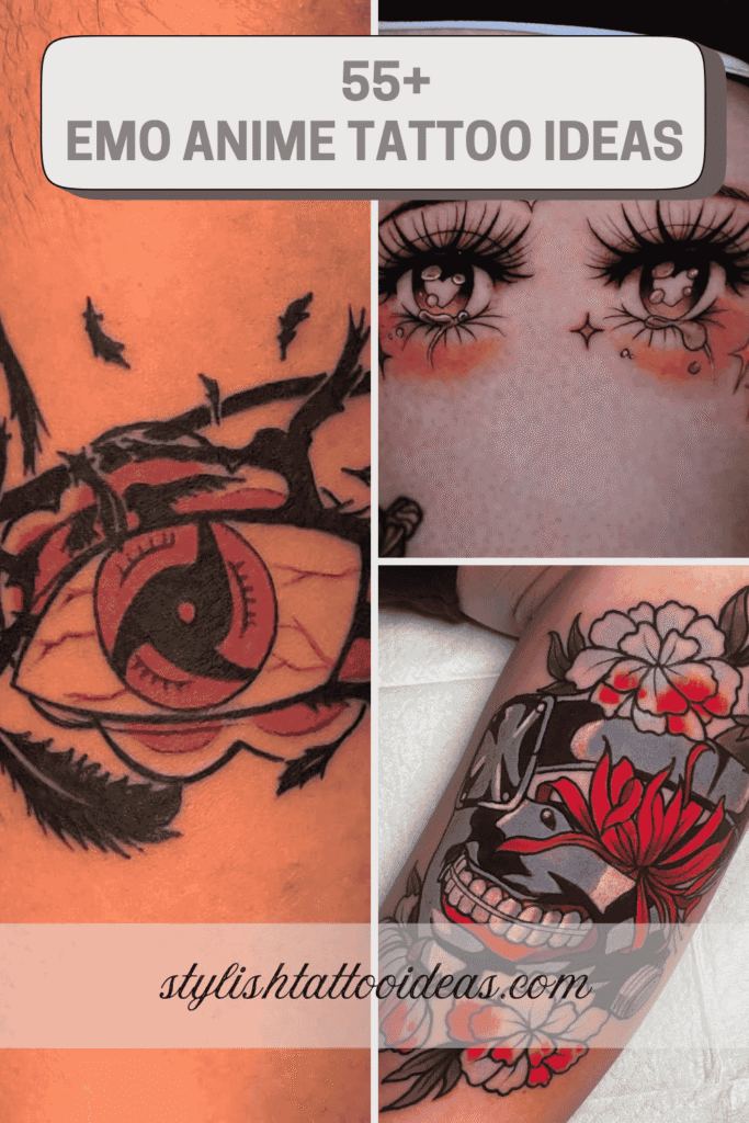 Emo Anime Tattoo Ideas