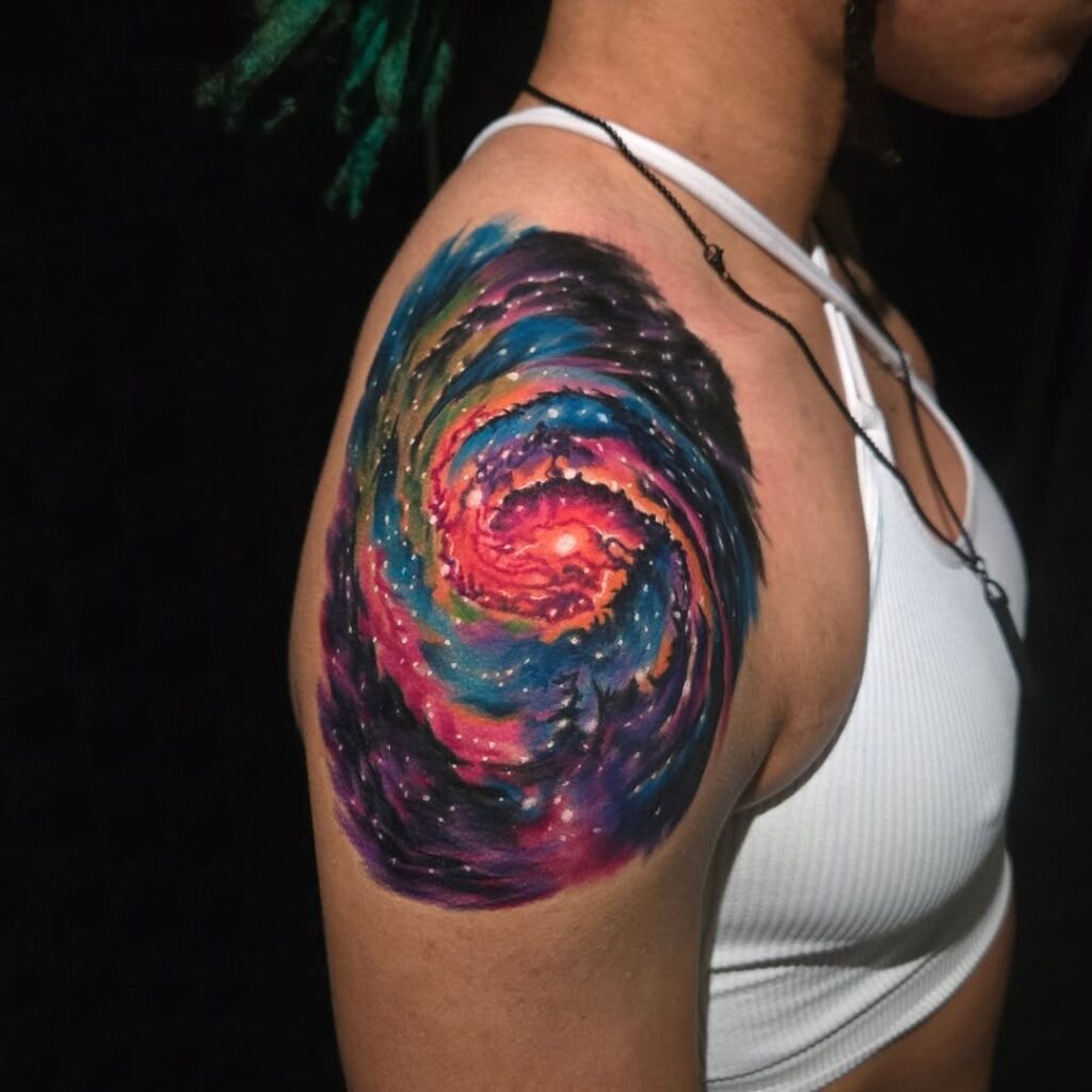 Galaxy Tattoo Ideas