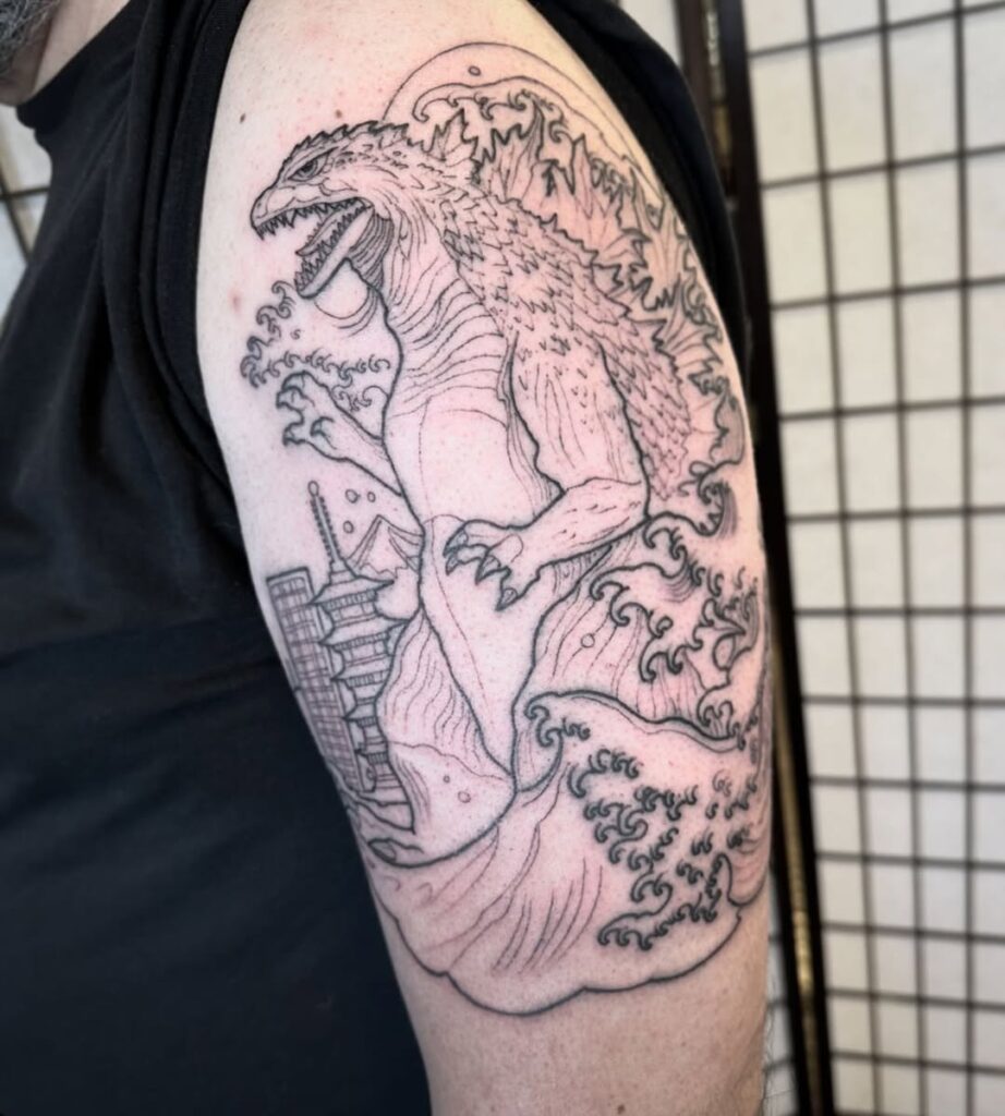 Godzilla Tattoo Ideas
