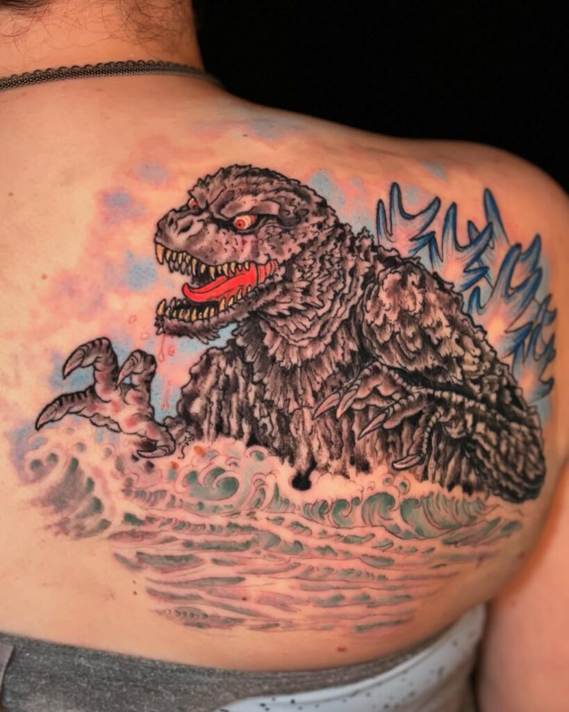 Godzilla Tattoo Ideas