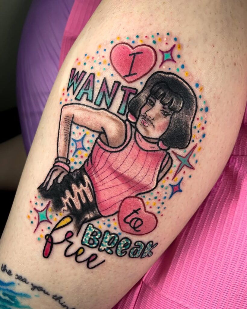 Queen Lyrics Tattoo Ideas