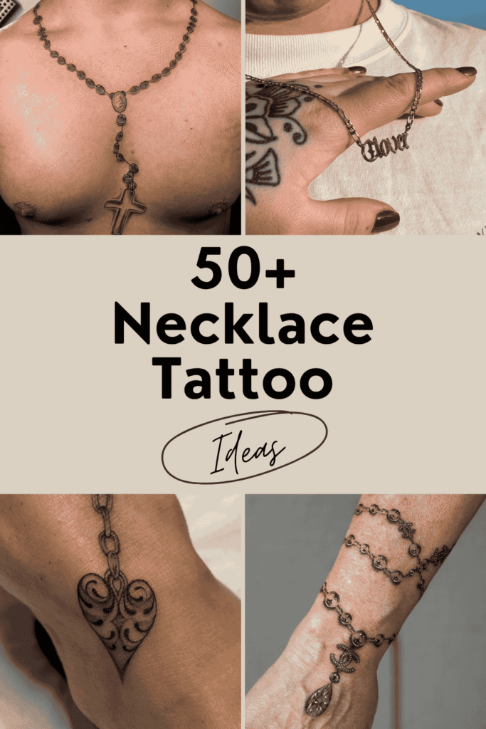 Necklace Tattoo Ideas