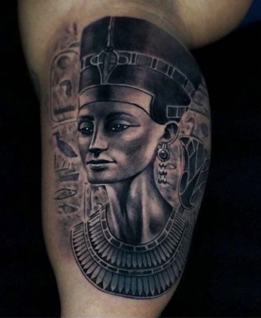 Queen Nefertiti Tattoo Ideas