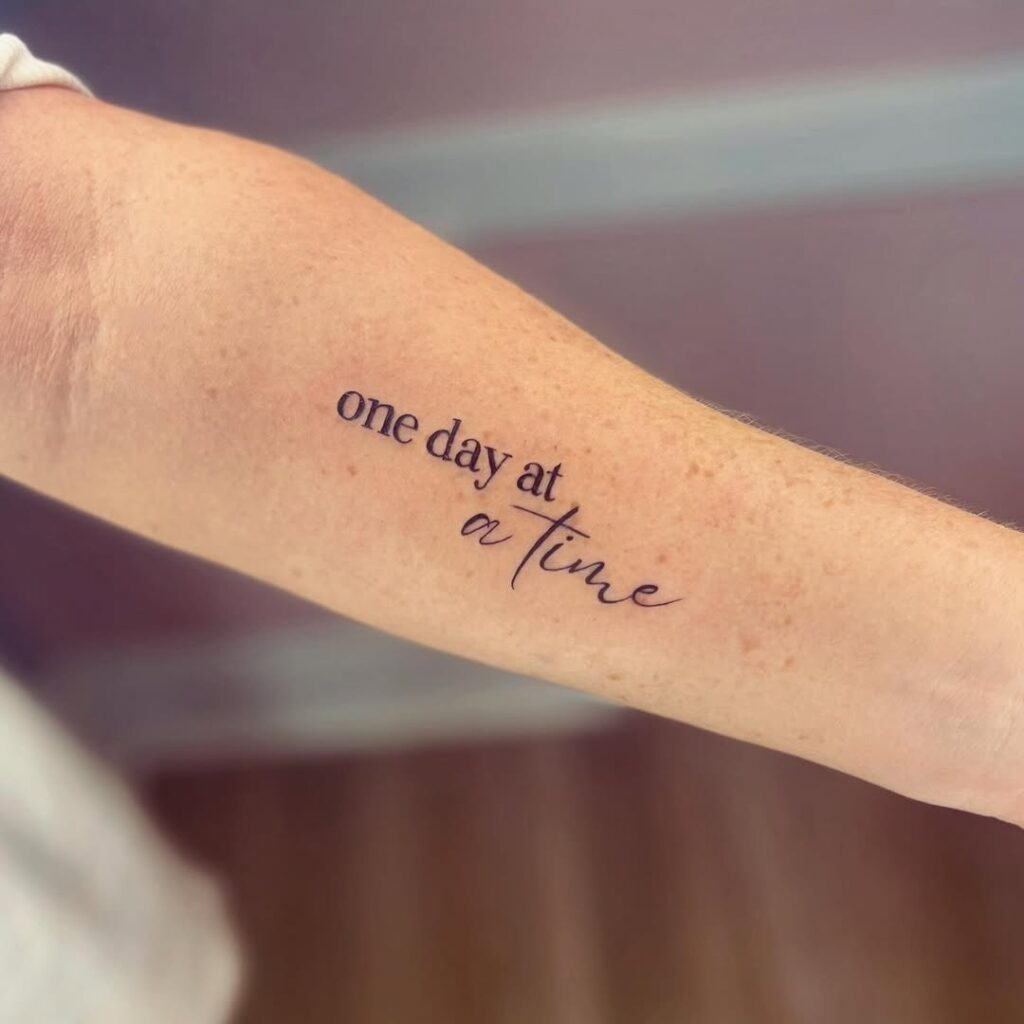 Sobriety Tattoo Ideas