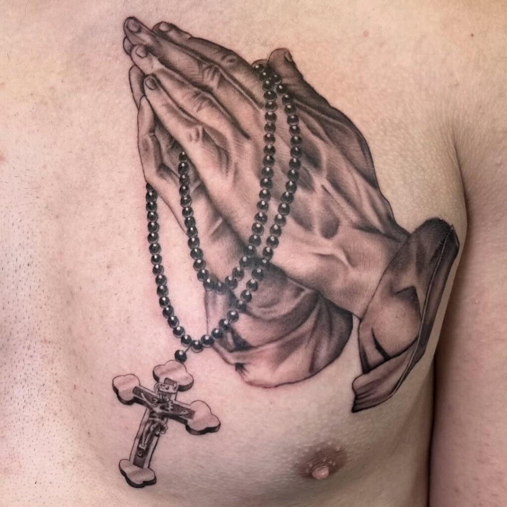 Christian Chest Tattoo Ideas