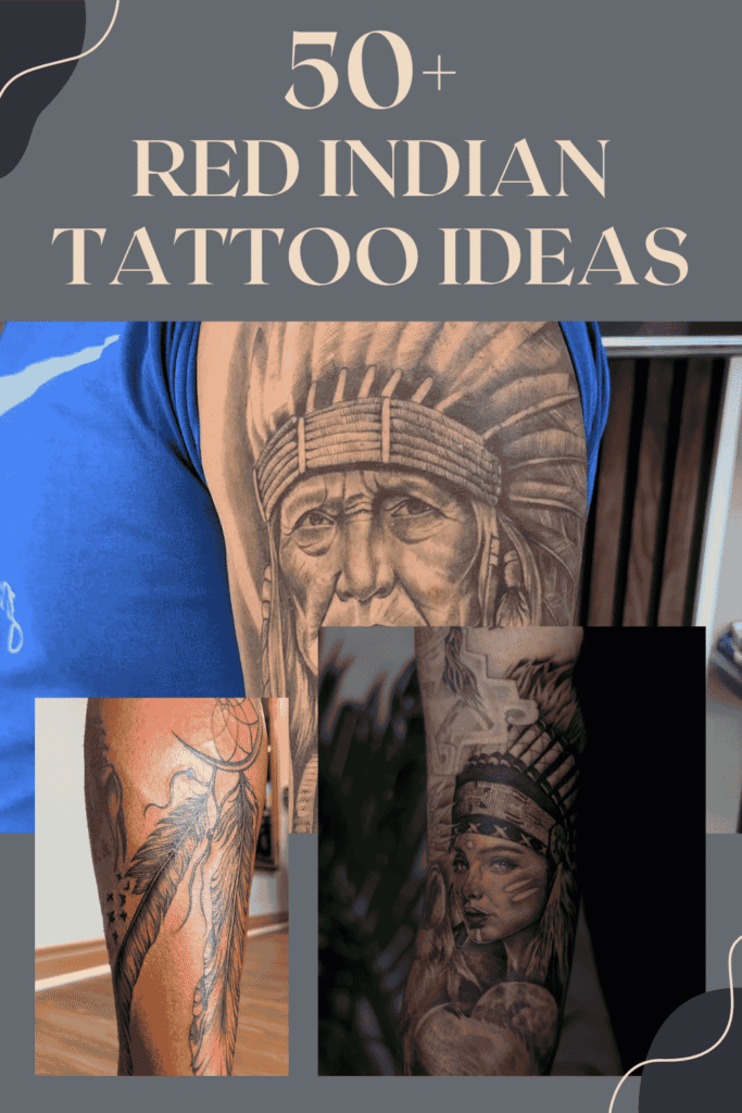 Red Indian Tattoo Ideas