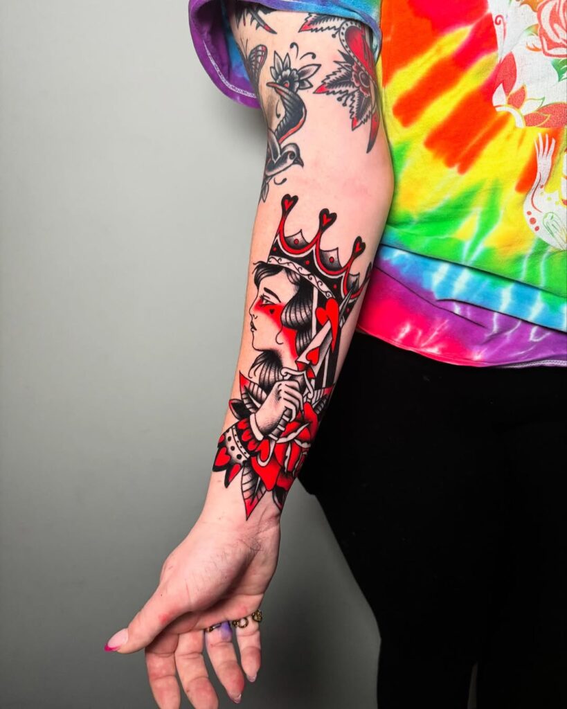 Red Queen Tattoo Ideas