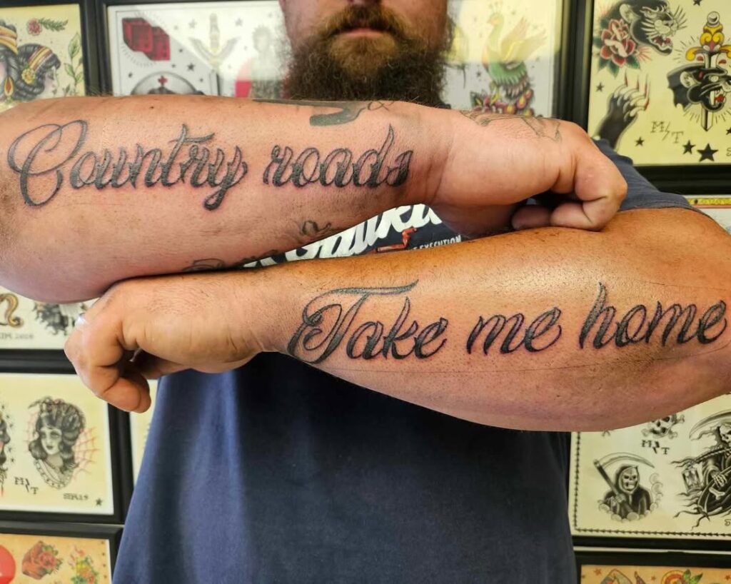 Country Music Tattoos Ideas