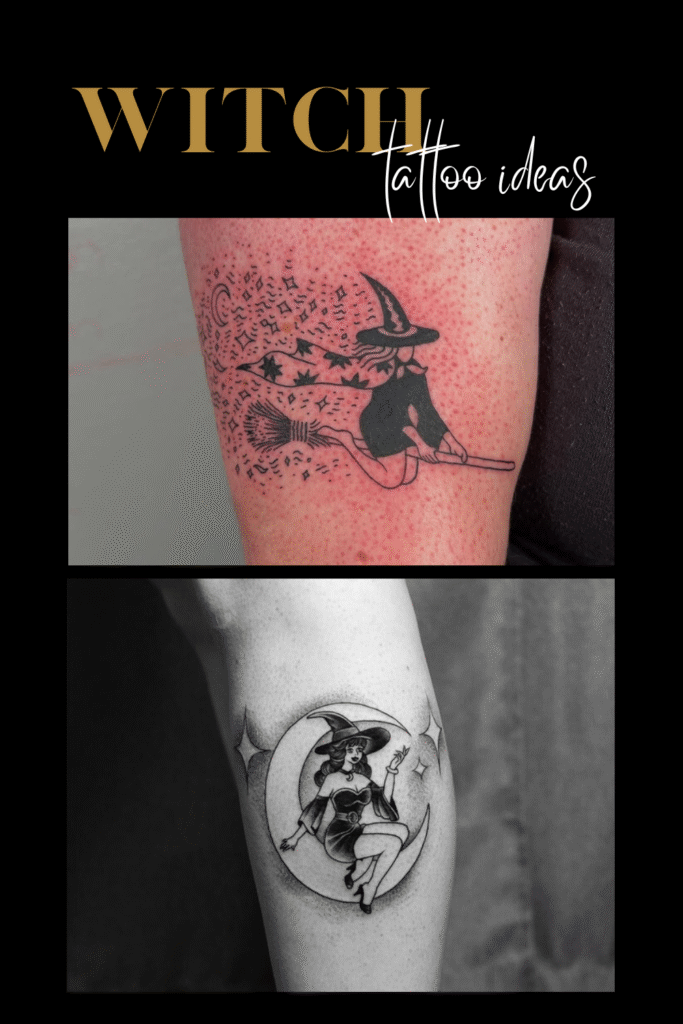 Witch tattoo ideas