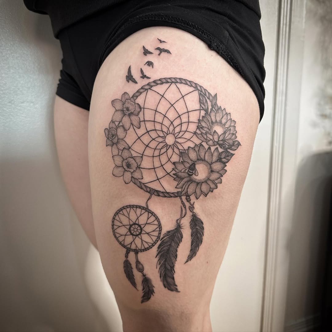 Thigh Tattoo Ideas for Women