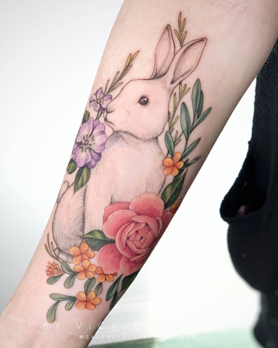Rope Bunny Tattoo Ideas