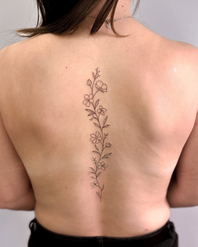 Spinal Cord Tattoos Ideas