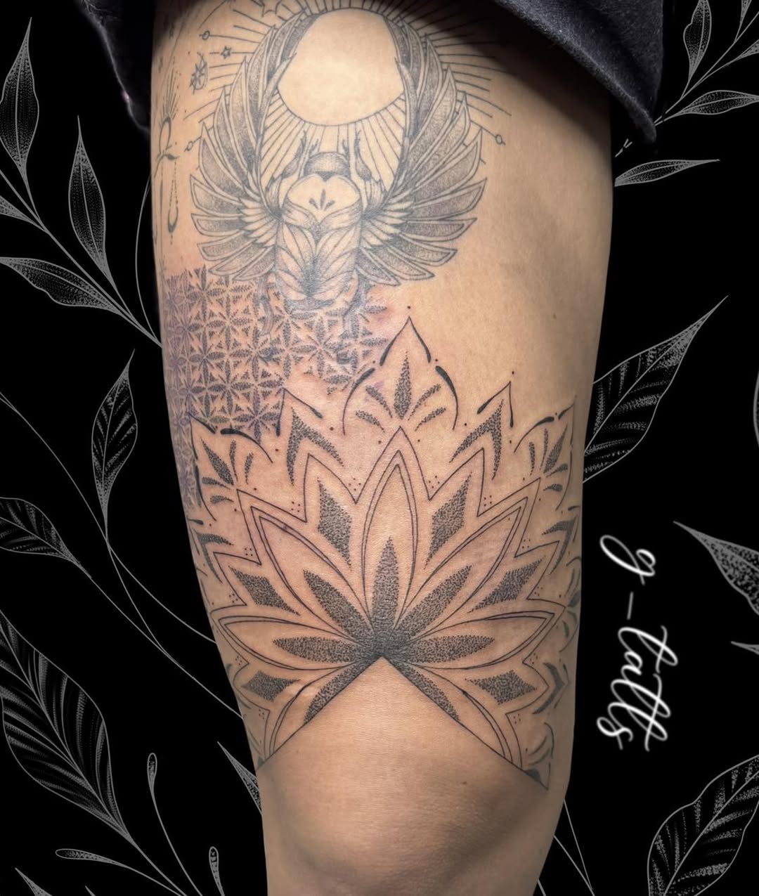 Thigh Tattoo Men Ideas