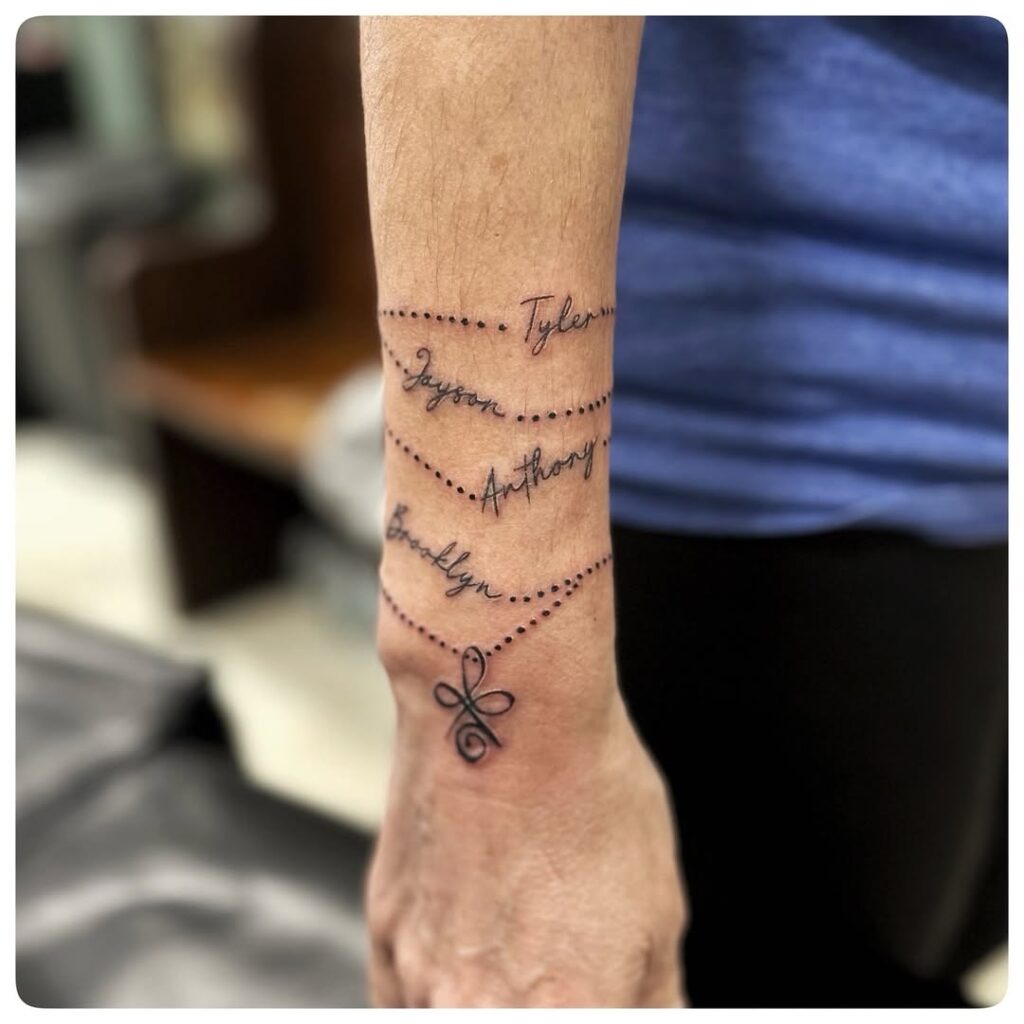 Grandkids Tattoo Ideas