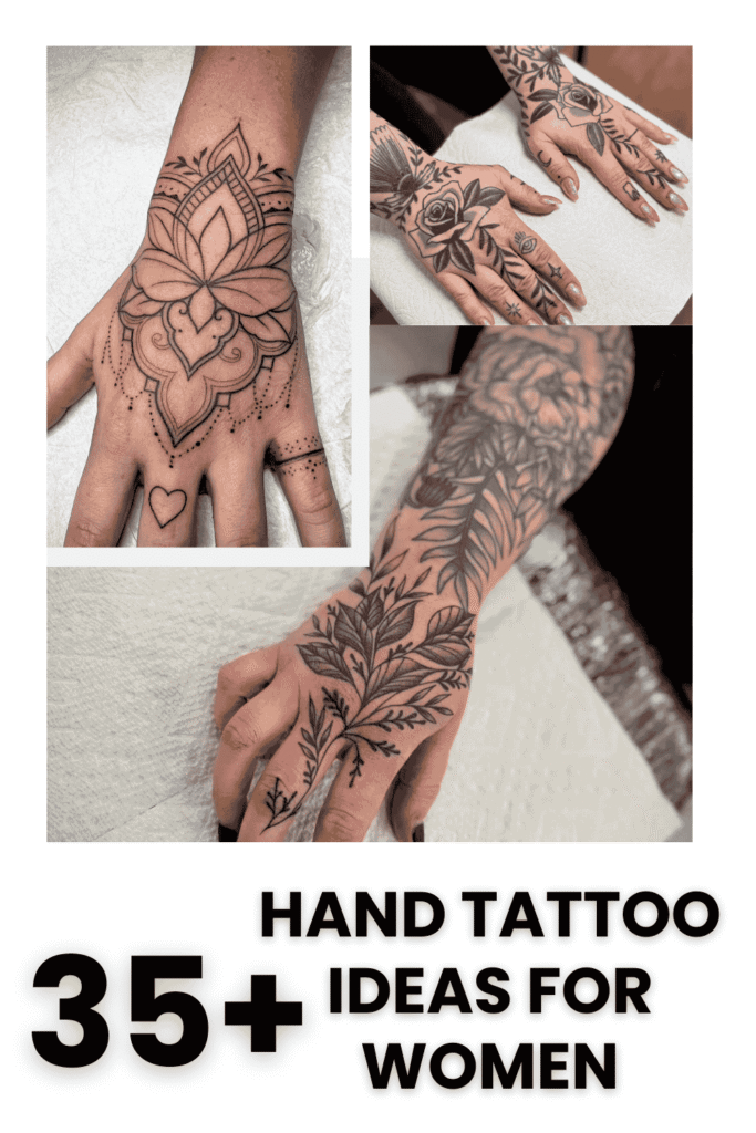 Hand Tattoo Ideas For Women