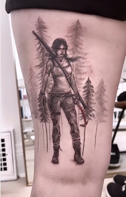 Tomb Raider Tattoo Ideas