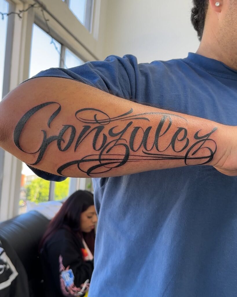 Last Name Tattoo Ideas