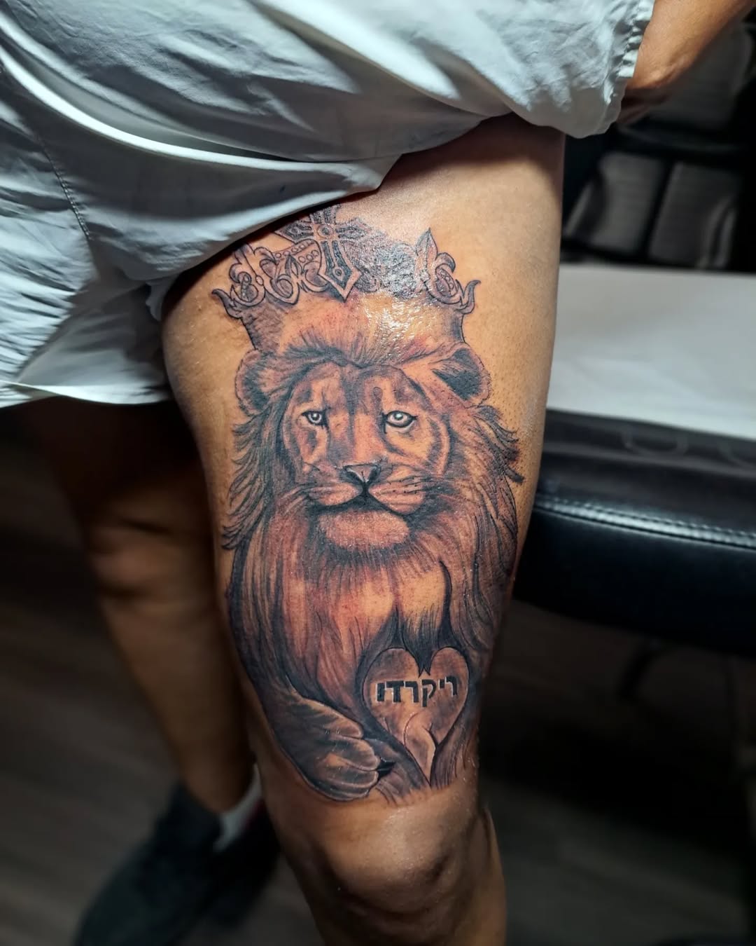 Thigh Tattoo Men Ideas