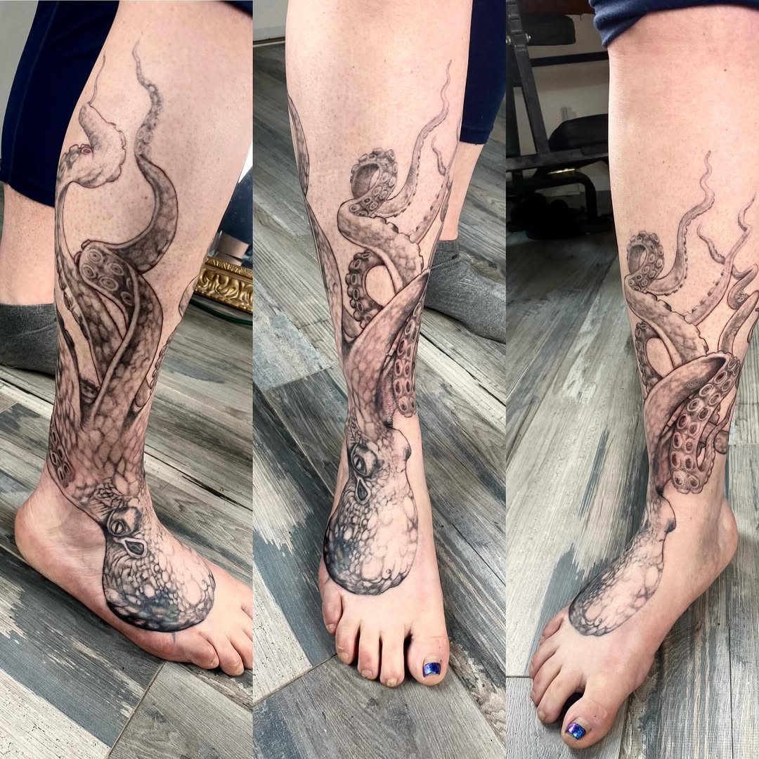 Octopus Male Tattoo Ideas