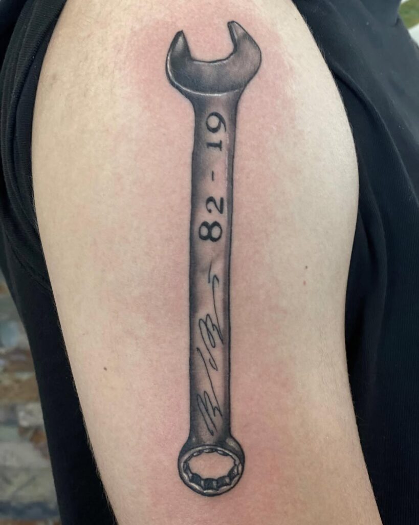 Spanner Tattoo Ideas