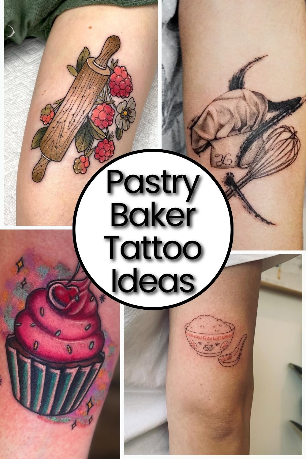Pastry Baker Tattoo Ideas