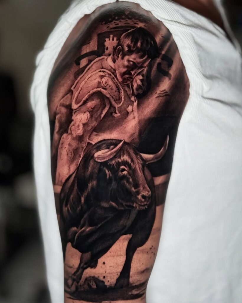 Spanish Bull Tattoo Ideas