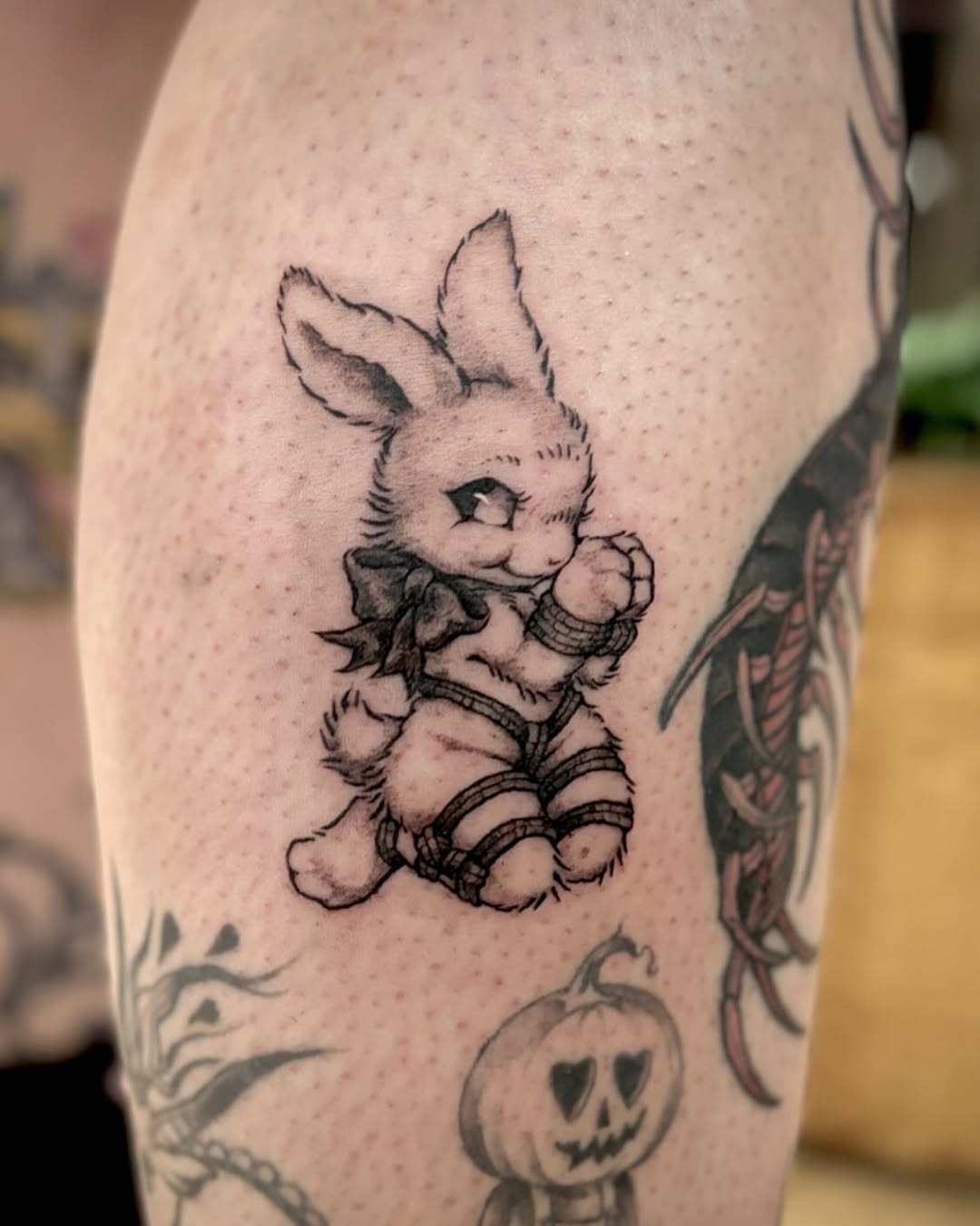 Rope Bunny Tattoo Ideas