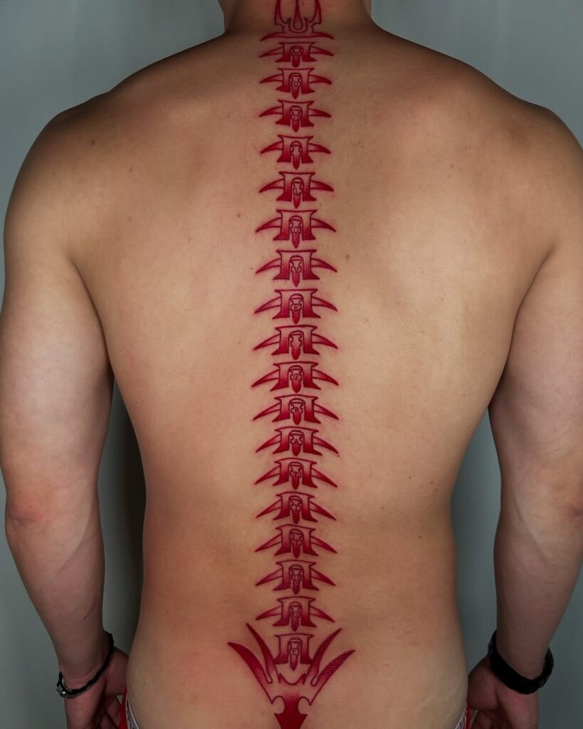 Spinal Cord Tattoos Ideas