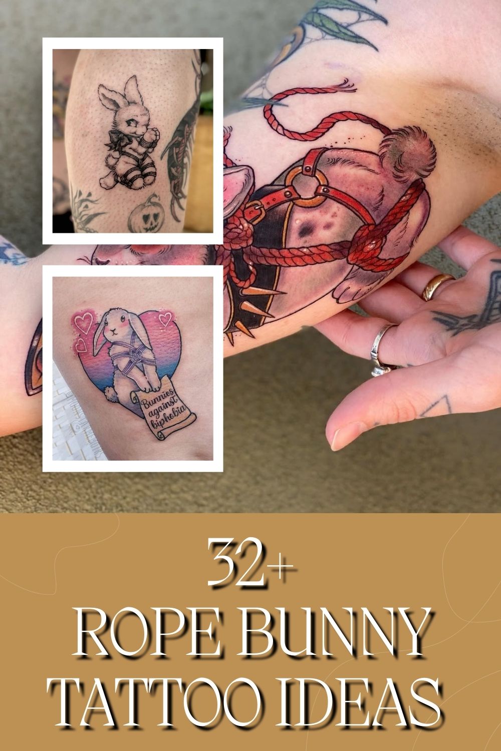Rope Bunny Tattoo Ideas
