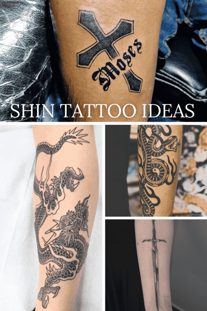 Shin Tattoo Ideas