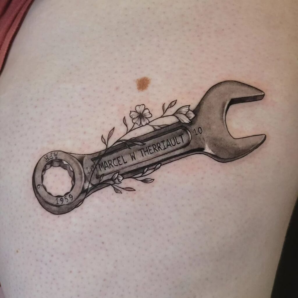 Spanner Tattoo Ideas