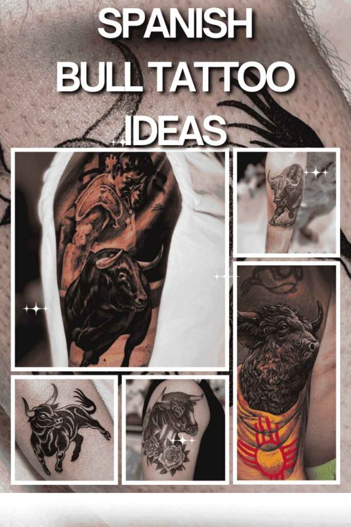 Spanish Bull Tattoo Ideas