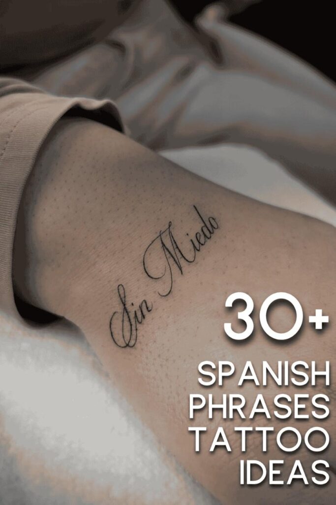 Spanish Phrases Tattoo Ideas
