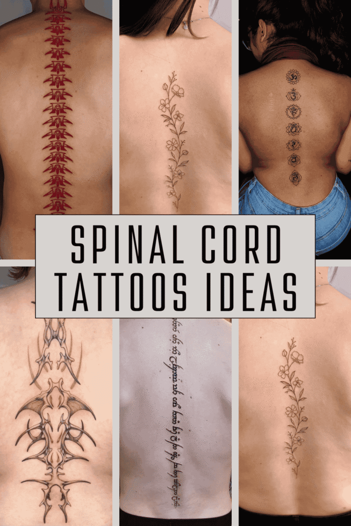 Spinal Cord Tattoos Ideas