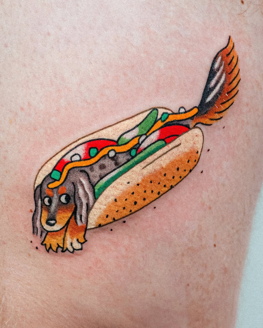Sausage Dog Tattoo Ideas