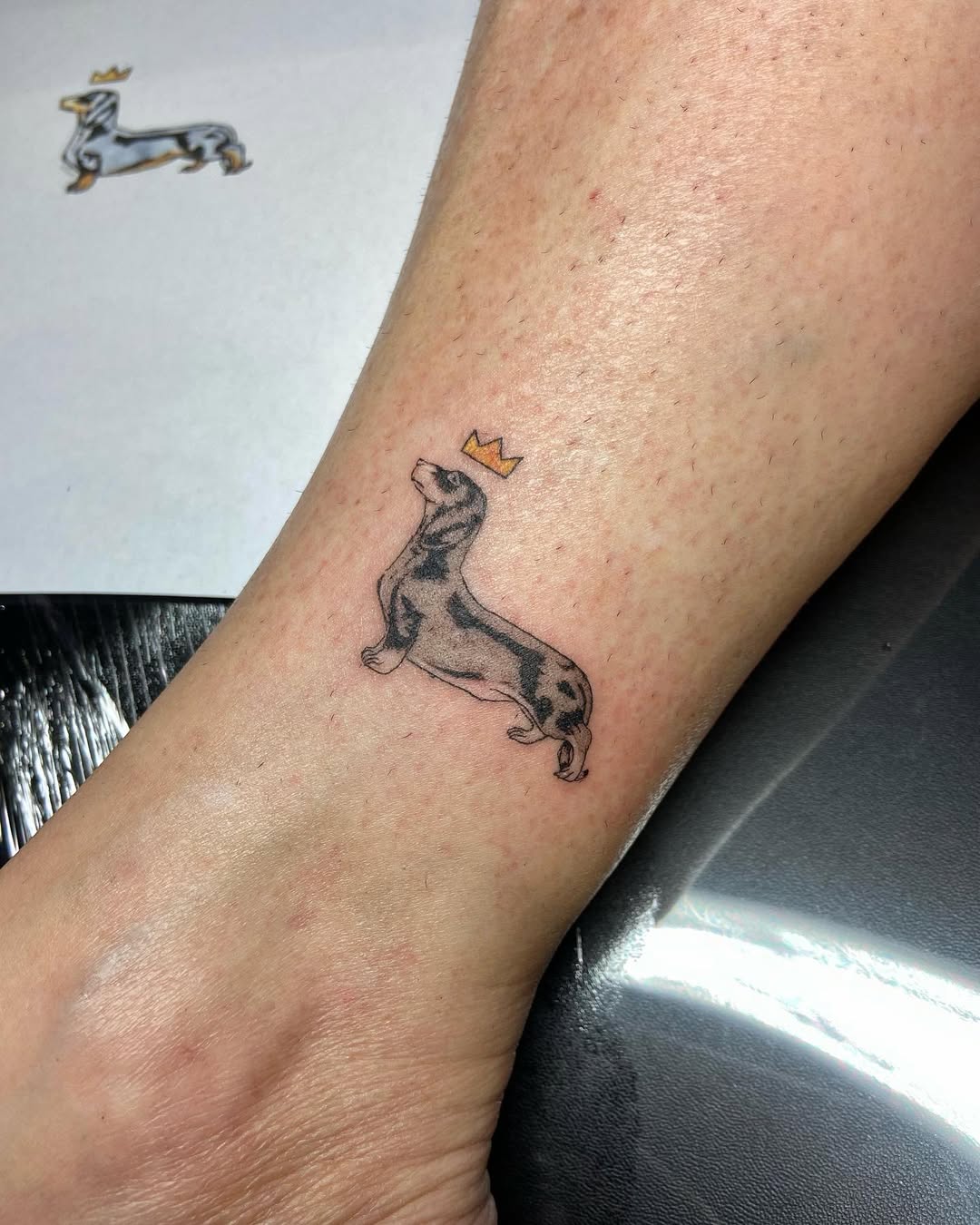 Sausage Dog Tattoo Ideas