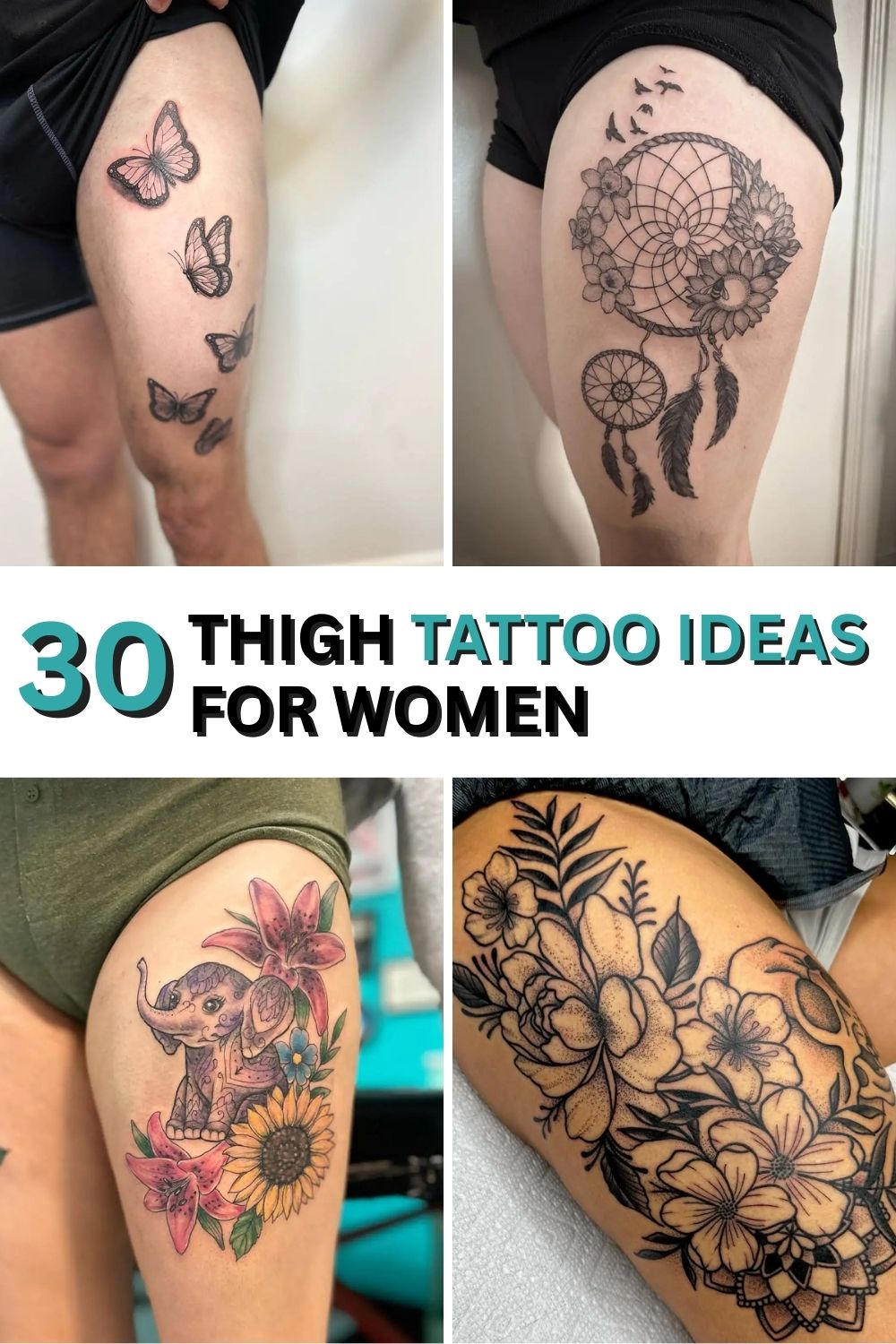 Thigh Tattoo Ideas for Women