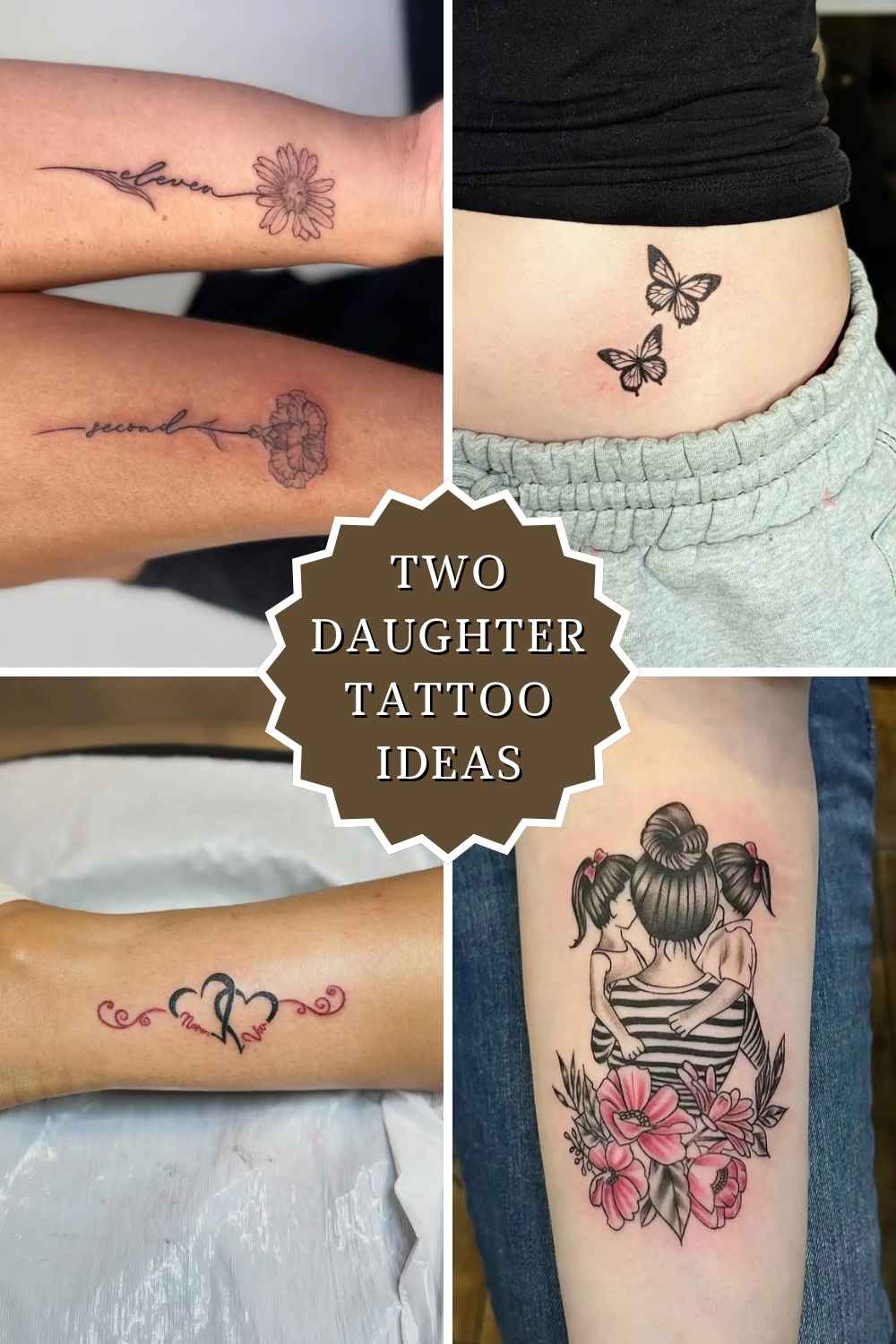 Two Daughter Tattoo Ideas