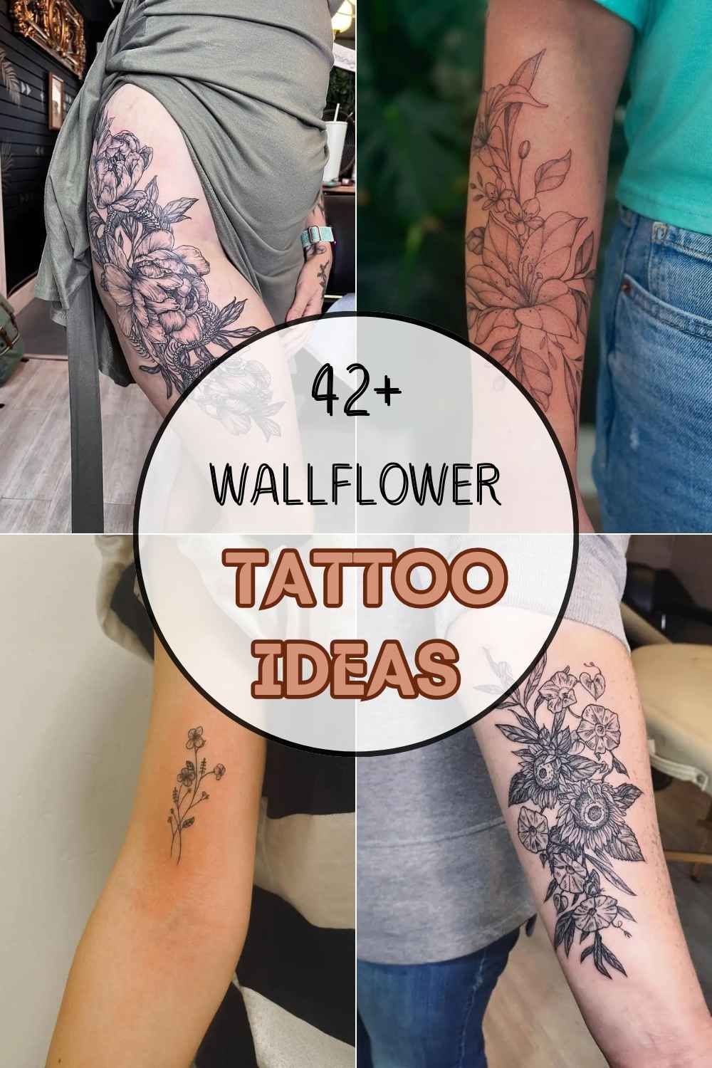 Wallflower Tattoo Ideas