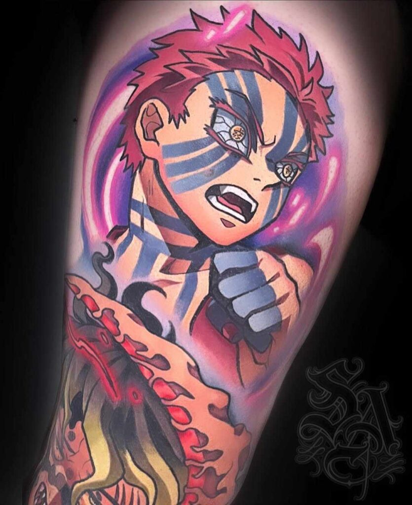 Akaza Tattoo Ideas – Demon Slayer Inspired Designs