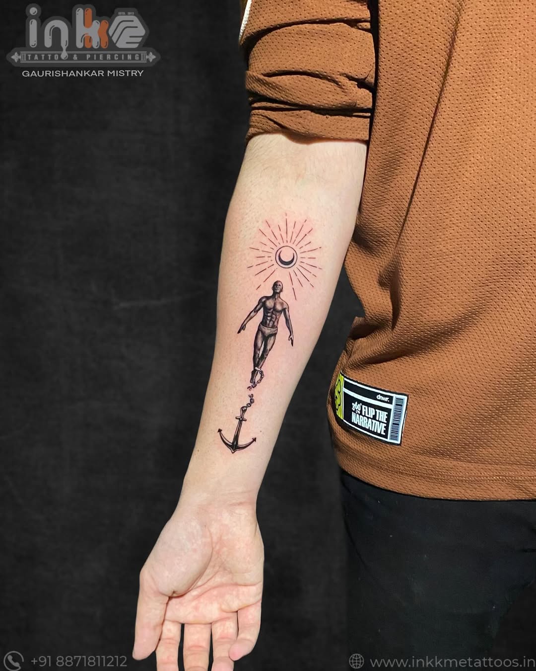 Forearms Tattoo Text Ideas