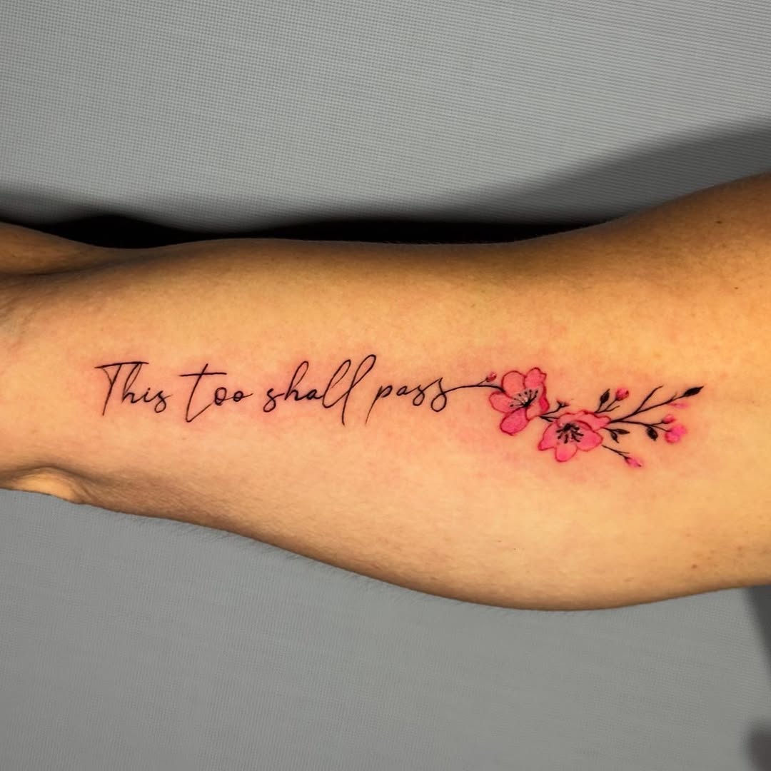 Forearms Tattoo Text Ideas