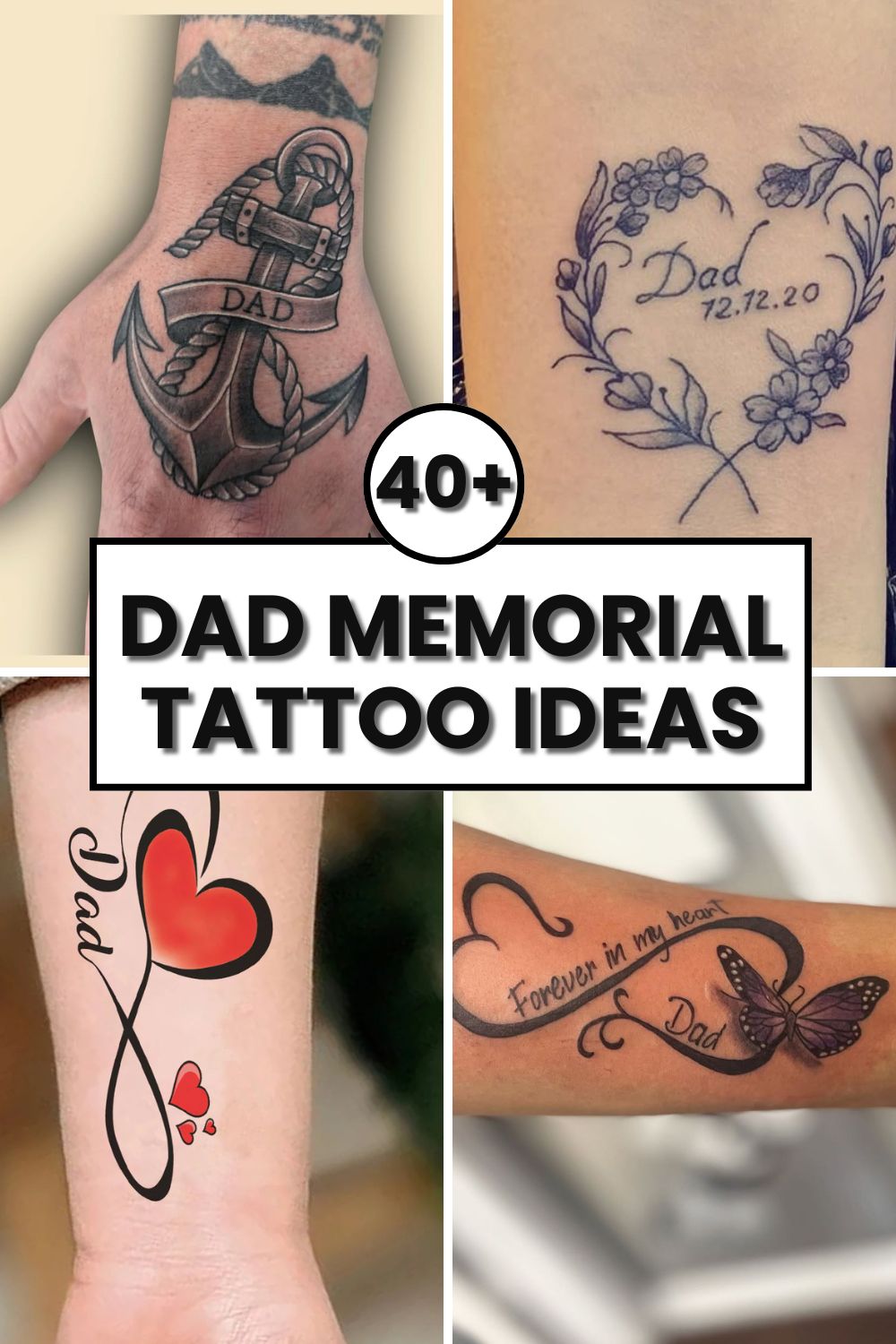 Dad Memorial Tattoo Ideas