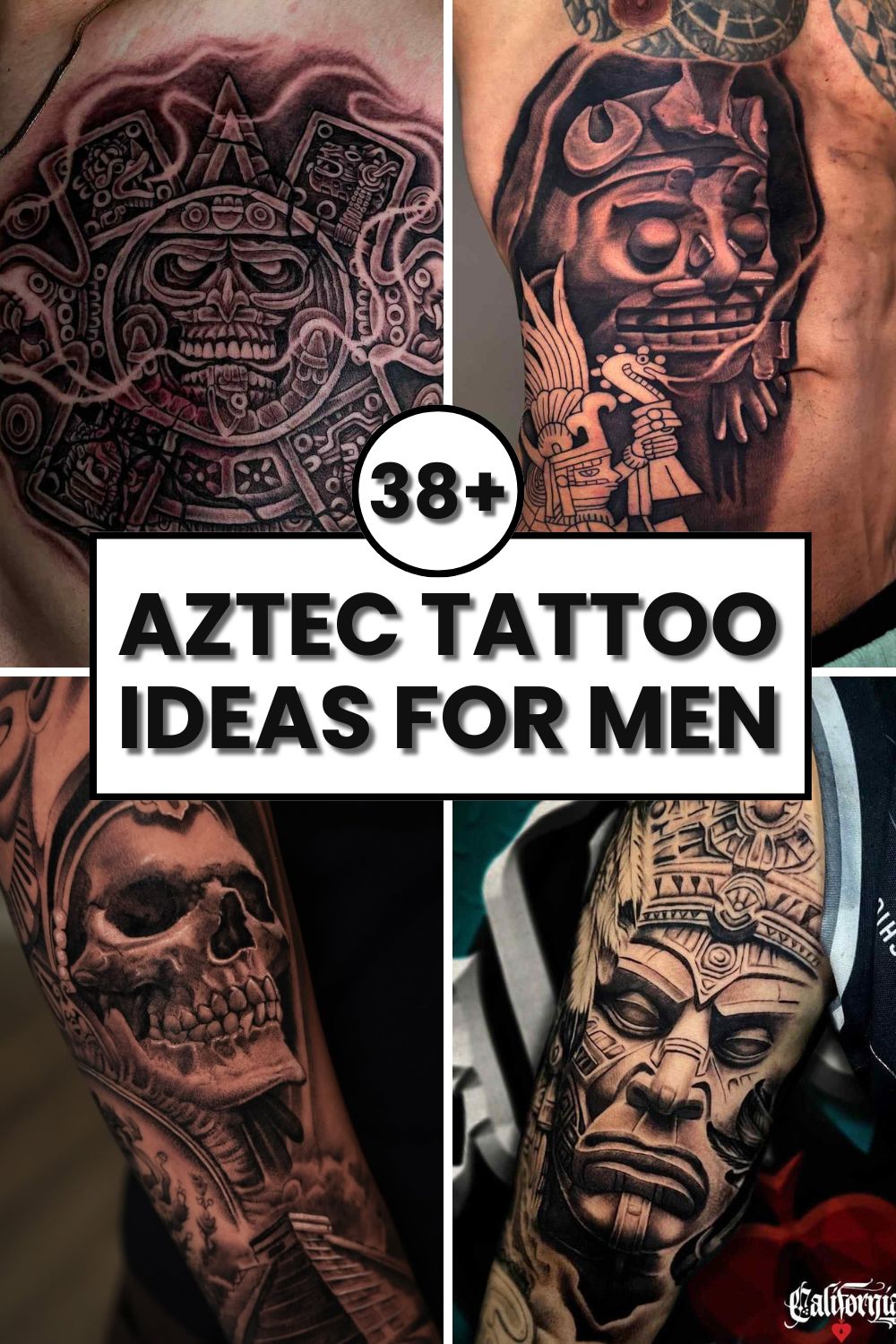 Aztec Tattoo Ideas for Men