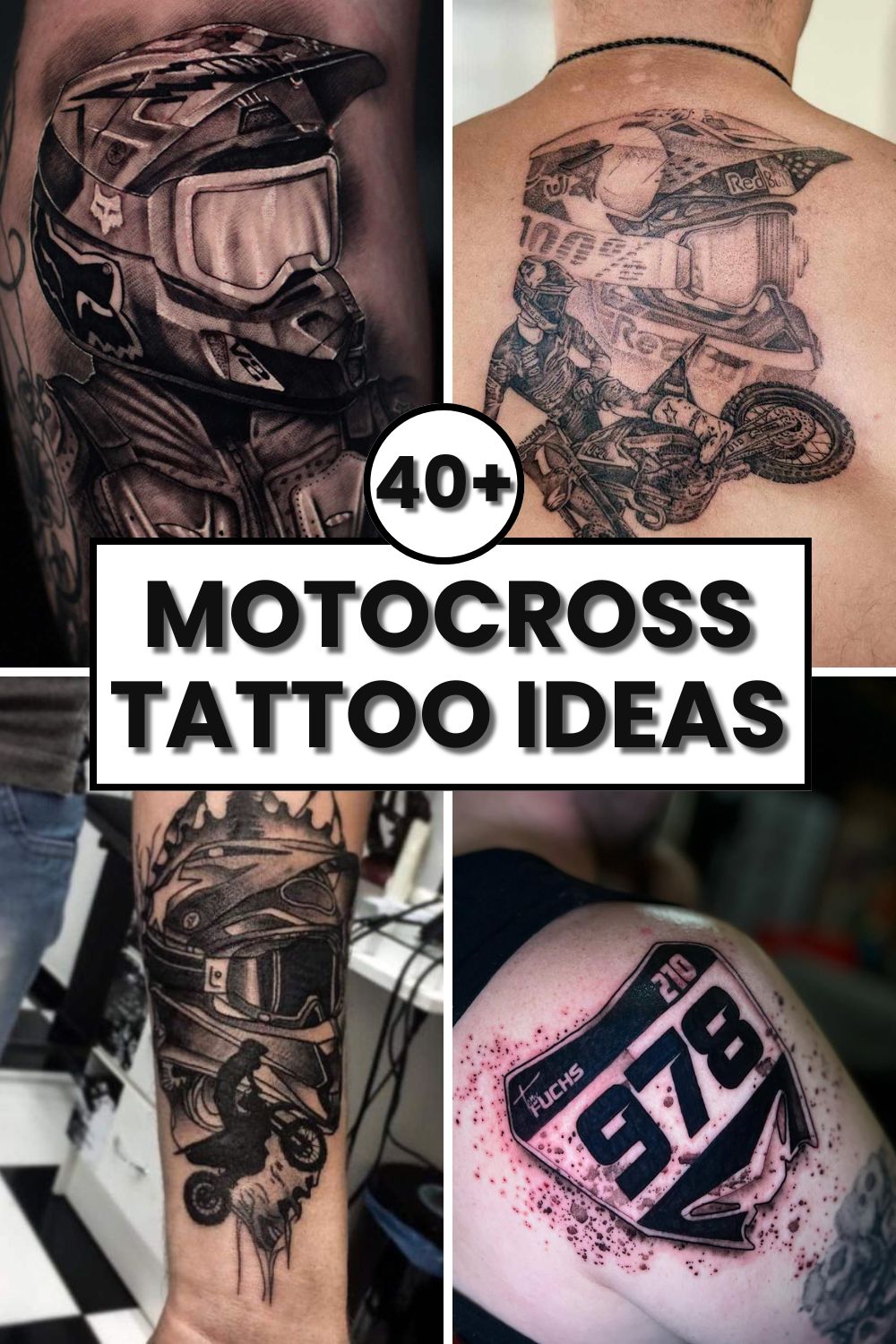 Motocross Tattoo Ideas
