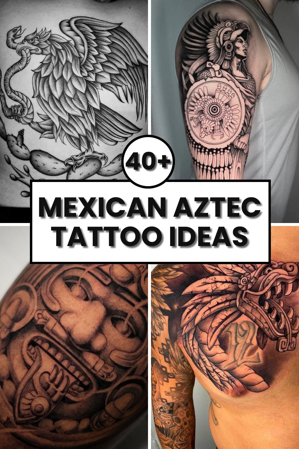 Mexican Aztec Tattoo Ideas