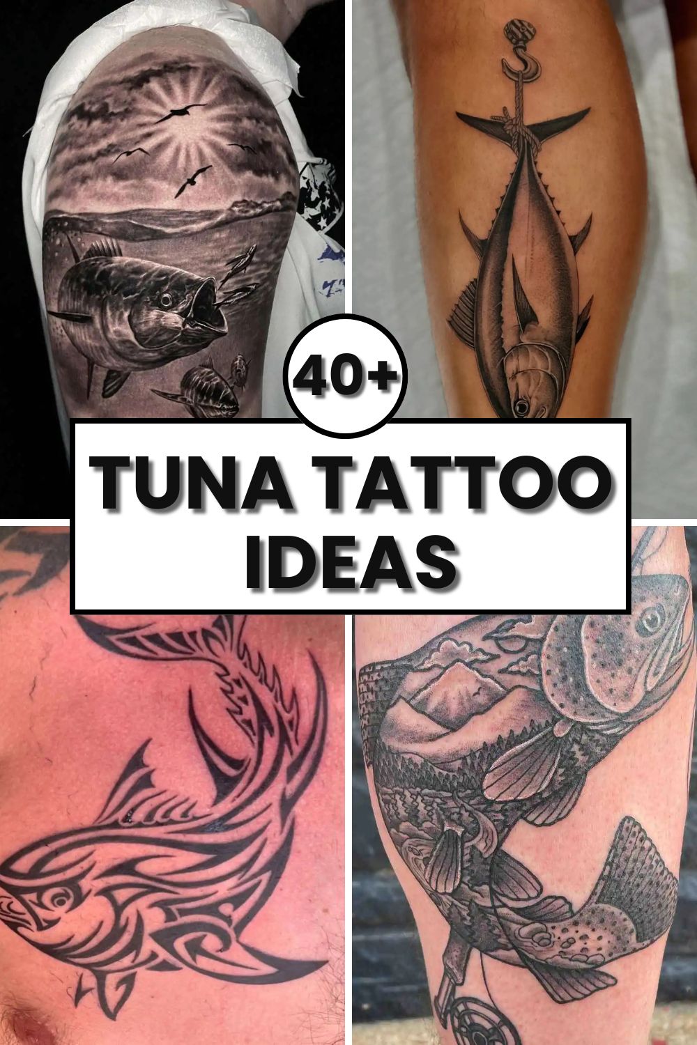 Tuna Tattoo Ideas