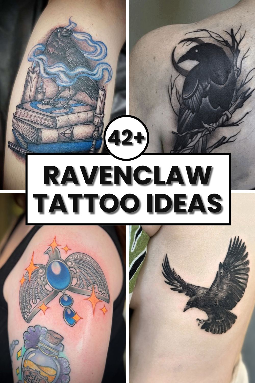 Ravenclaw Tattoo Ideas