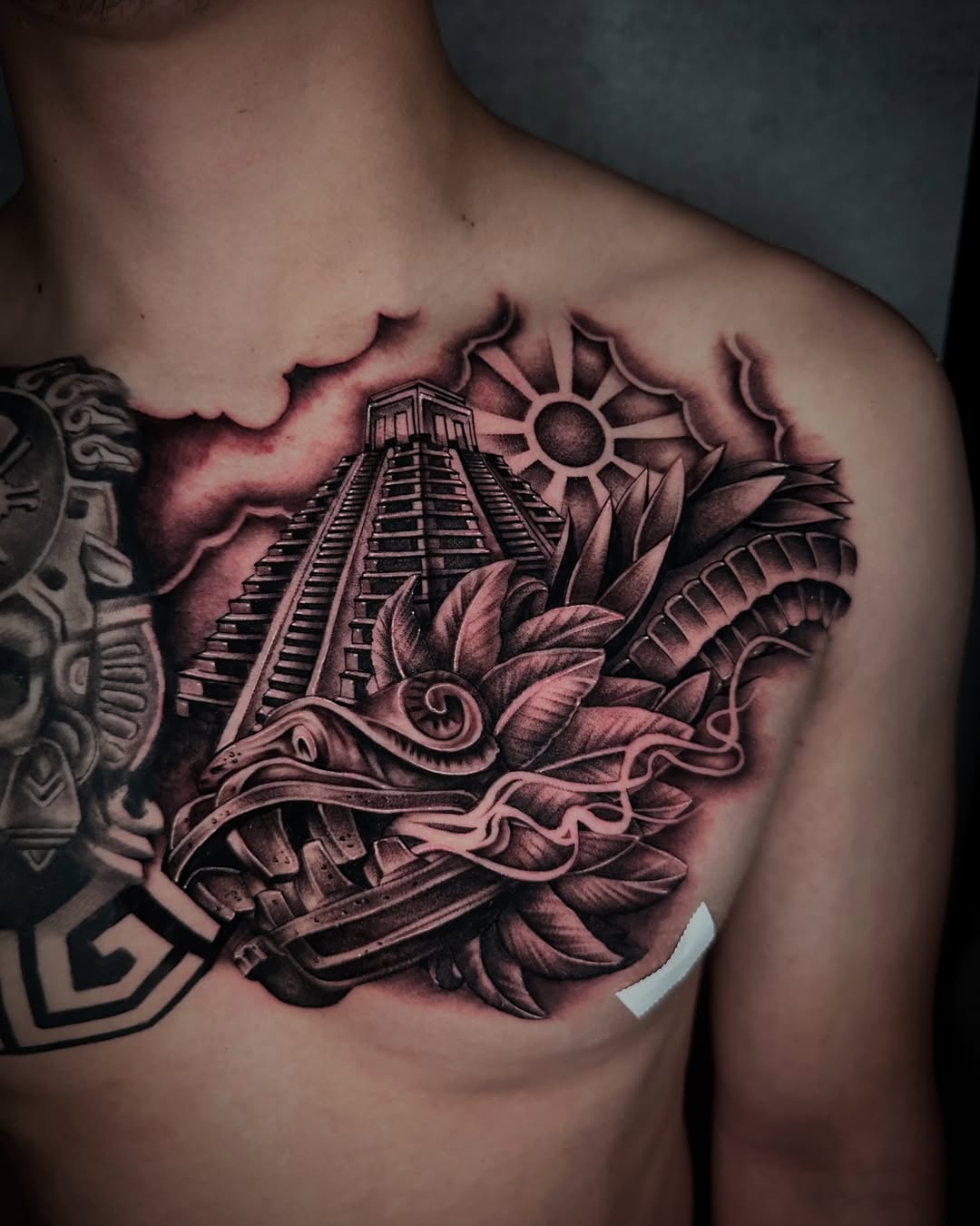 Aztec Filler Tattoo Ideas